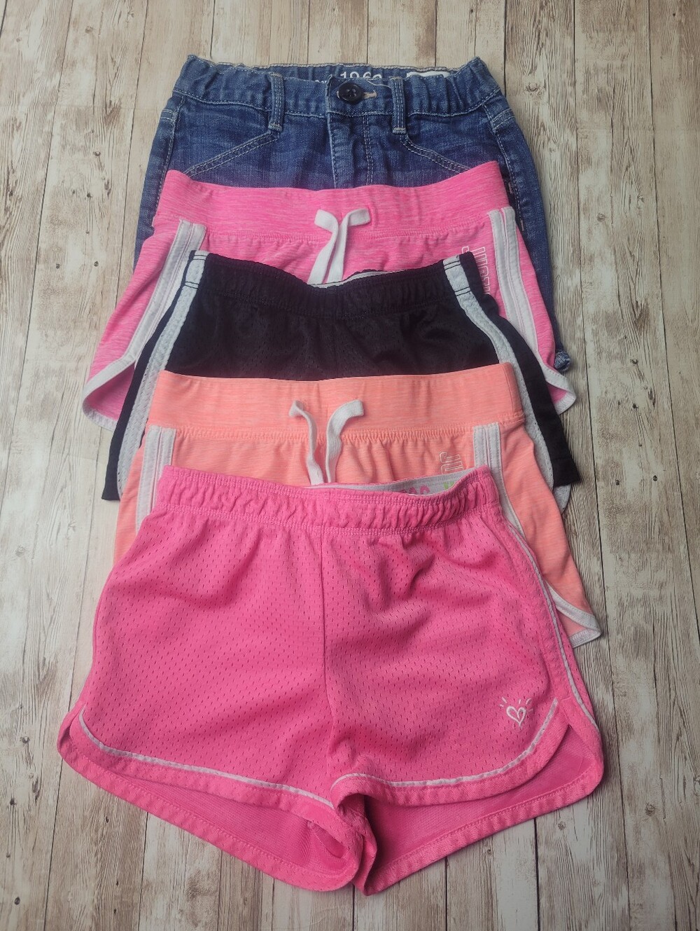 Girls Summer Clothes Bundle Shorts Skirt Justice Size 7
